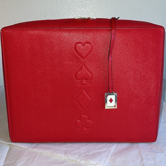 Estee Lauder Red Bag with Zipper - Picture 8 of 10